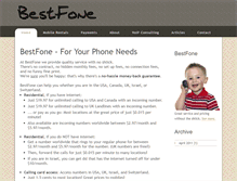 Tablet Screenshot of bestfone.com